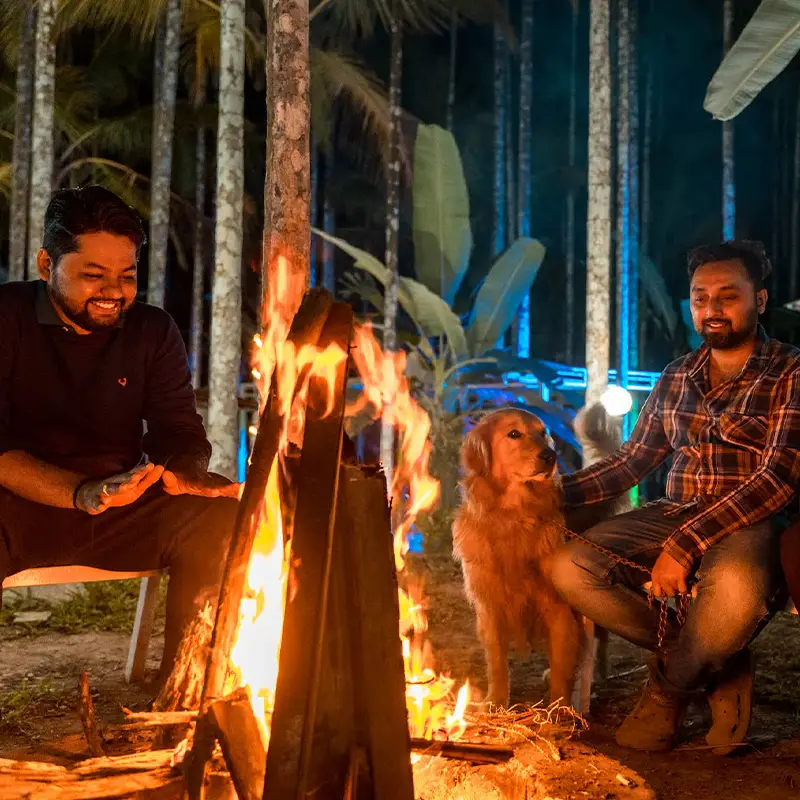 Greenland Junglestay Fire Camp
